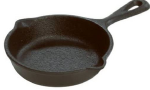 Lodge Miniature Skillet, 3.5", Black